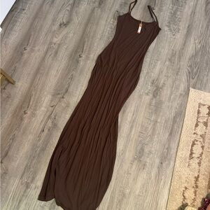 Skims long bodycon dress NEVER WORN with tags